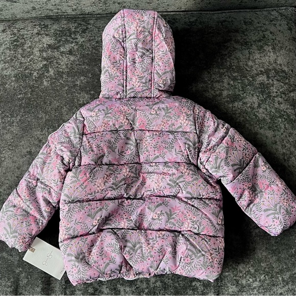 NWT Jessica Simpson Lavender Floral Coat - Picture 11 of 11